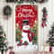 Merry Christmas Porch Door Banner Hanging Decoration 2