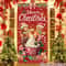 Merry Christmas Porch Door Banner Hanging Decoration 3