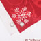 Merry Christmas Porch Door Banner Hanging Decoration 6