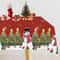 Merry Christmas PE Tablecloth Holiday Party Table Cover 1