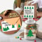 Christmas Tree Laser Waterproof Sticker Labels Roll 4