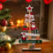 DIY Wooden Santa Christmas Tree Desktop Decoration 1