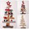 DIY Wooden Santa Christmas Tree Desktop Decoration 5