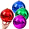 Large Colorful Christmas Ball Ornaments Set Of 3 0
