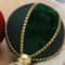Flocked Glass Christmas Ball Ornaments With Rhinestones 2