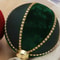 Flocked Glass Christmas Ball Ornaments With Rhinestones 2