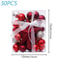 30pcs Christmas Ball Ornaments Hanging Decoration Set 11