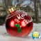 60cm Giant Inflatable Christmas Ball Outdoor Decoration 15