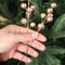 Artificial Red Gold Silver Berry Branch Picks For Christmas Decor 10