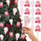 Glitter Candy Cane Lollipop Christmas Tree Hanging Ornaments 0