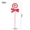 Glitter Candy Cane Lollipop Christmas Tree Hanging Ornaments 8