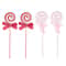 Glitter Candy Cane Lollipop Christmas Tree Hanging Ornaments 12