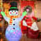 22M Inflatable Snowman Christmas Yard Decoration With Rotating LED 1