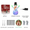 22M Inflatable Snowman Christmas Yard Decoration With Rotating LED 6