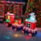 78FT Inflatable Santa Train Christmas Yard Decoration With LED Lights 2