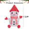 12M Inflatable Sitting Snowman Christmas Yard Decoration With LED 5