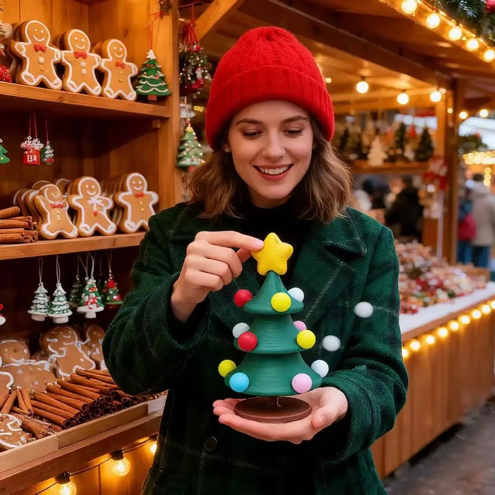 Dancing Rotating Christmas Tree Toy With Music And Lights 6