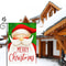 Santa Claus Christmas Garden Flag Double Sided Outdoor Decor 1