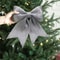 Sequined Christmas Bow Ornament For Tree And Holiday Decor 3
