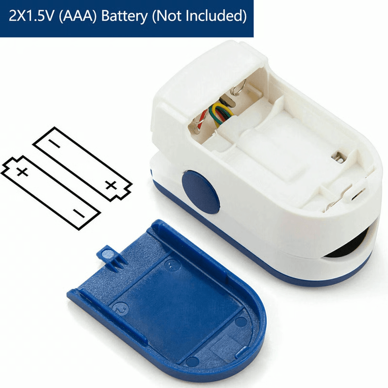 Fingertip Pulse Oximeter Portable SpO2 Oxygen Saturation Heart Rate Monitor 8