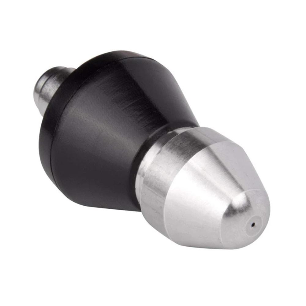 High-Pressure Sewer Jetting Nozzle for Drain Cleaning | Pressure Washer Accessory