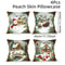 Merry Christmas Decorative Cushion Cover Set 4pcs Holiday Pillow Cases 17