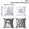 Merry Christmas Decorative Cushion Cover Set 4pcs Holiday Pillow Cases 18