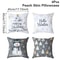 Merry Christmas Decorative Cushion Cover Set 4pcs Holiday Pillow Cases 18
