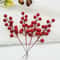 Frosted Red Berry Stems Christmas Tree Decoration 3