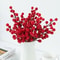 Frosted Red Berry Stems Christmas Tree Decoration 6