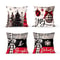 Merry Christmas Decorative Cushion Cover Set 4pcs 0