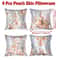 Merry Christmas Decorative Cushion Cover Set 4pcs 8
