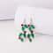 Rhinestone Christmas Light Bulb Drop Earrings 10