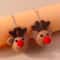 Cute Christmas Tree Star Drop Earrings 23