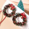 Cute Christmas Tree Star Drop Earrings 14