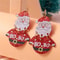 Cute Christmas Tree Star Drop Earrings 15