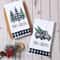 Merry Christmas Santa Kitchen Towels Set Of 2 5