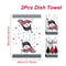 Merry Christmas Santa Kitchen Towels Set Of 2 6