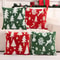 3D Christmas Reindeer Tree Pillow Cover 0