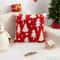 3D Christmas Reindeer Tree Pillow Cover 4