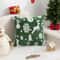 3D Christmas Reindeer Tree Pillow Cover 2