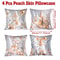 Merry Christmas Decorative Pillow Cover Set 4pcs 4