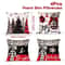 Merry Christmas Decorative Pillow Cover Set 4pcs 5