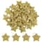 Mini Gold Glitter Star Christmas Ornaments Set 30pcs 0