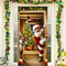 Santa Claus Deer Christmas Door Banner 5