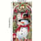 Santa Claus Deer Christmas Door Banner 8