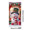Santa Claus Deer Christmas Door Banner 10