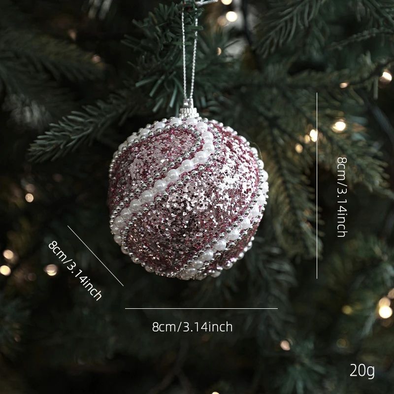 Butterfly Christmas Ball Hanging Ornament 13