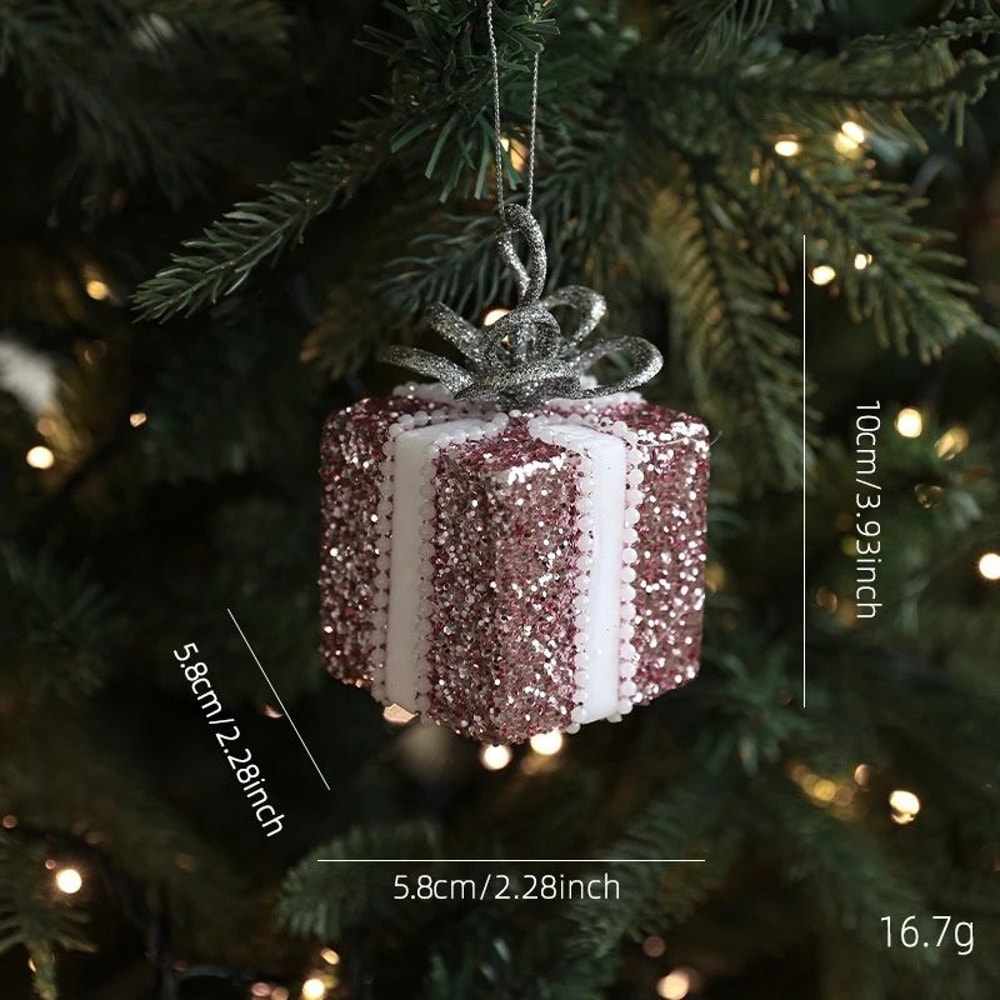 Butterfly Christmas Ball Hanging Ornament 15