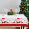 Santa Claus Reindeer Christmas Tablecloth 1